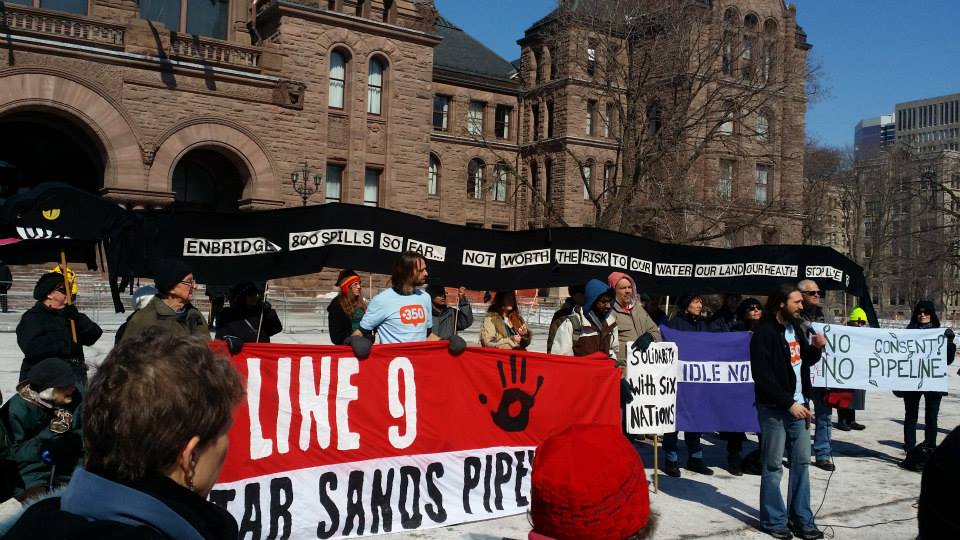 Speaking out against Line9